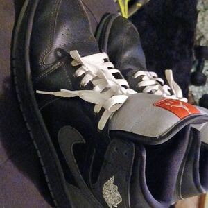 Black and White Men's Sneakers